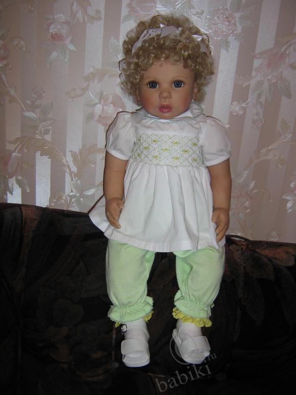 Моя кукла с выставки мастера Дорис Станнат (фото 3)