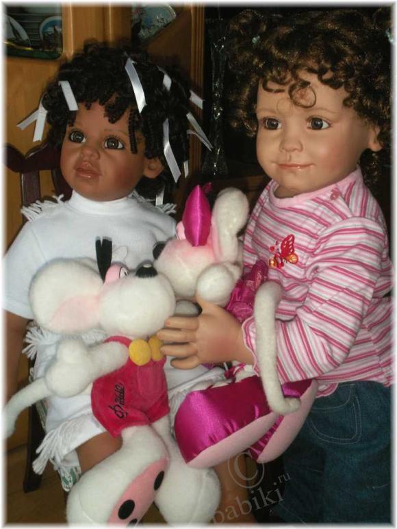 Подружки коллекционные куклы НАТАЛИ и АМБЕР от Сузан Липпл