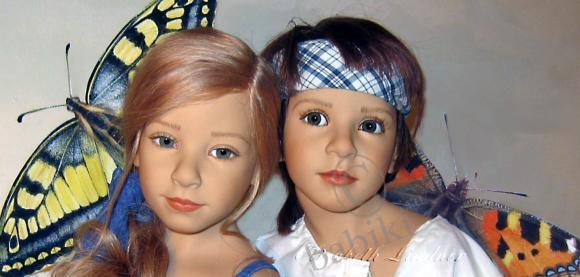 Авторские куклы Элизабет Линднер (Elisabeth Lindner dolls), Puppen mit Herz. История, рассказанная сердцем (фото 5)