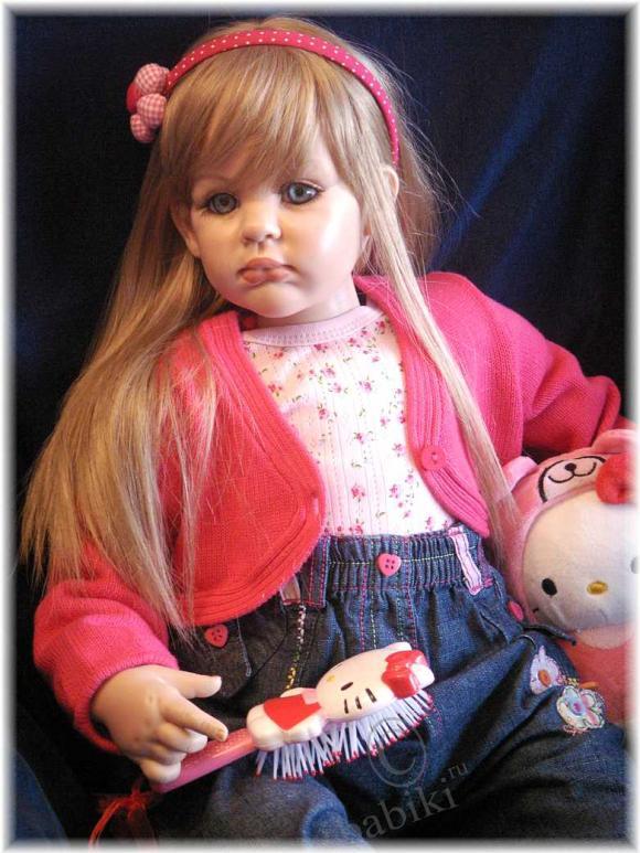 Законченный образ Юлии — Куклы Fayzah Spanos (Файзах Спанос): винил и фарфор (фото 3)