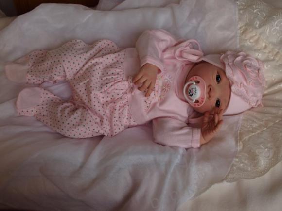 Кукла реборн Екатерины Самгиной - Элечка-Эстелечка (фото 3)