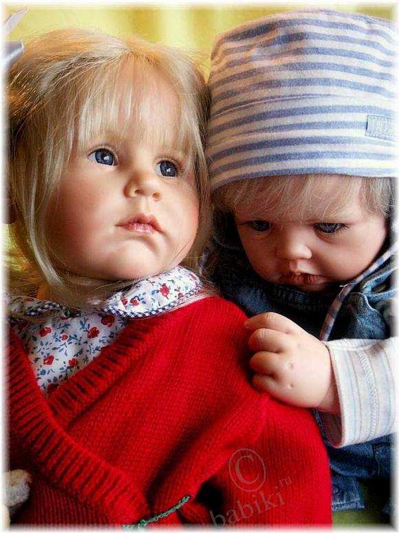 Коллекционная кукла от Хильдегард Гюнцель - Роземарие