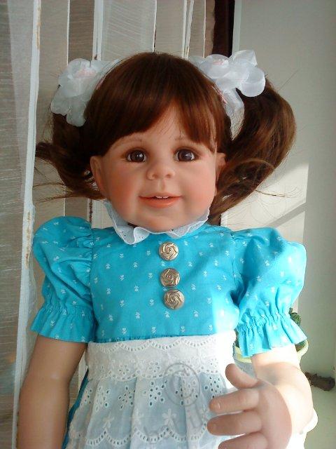 Коллекционная кукла КАРО. Мы уже дома! Добавила новые фото