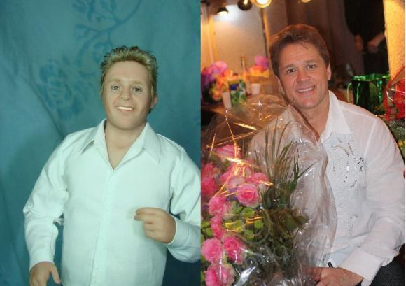 Знакомьтесь, красивый мужчина - авторская портретная кукла