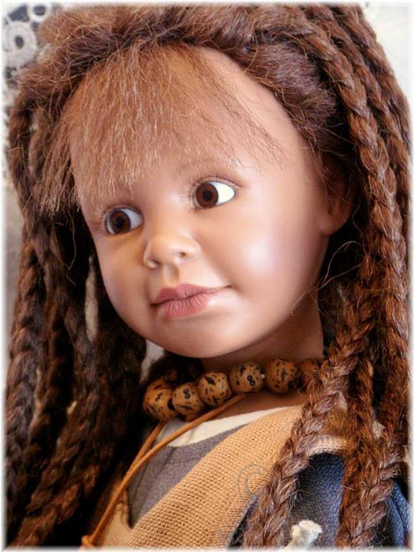 Экзотическая красавица Shawana от Bettina Feigenspann фирмы ZAPF