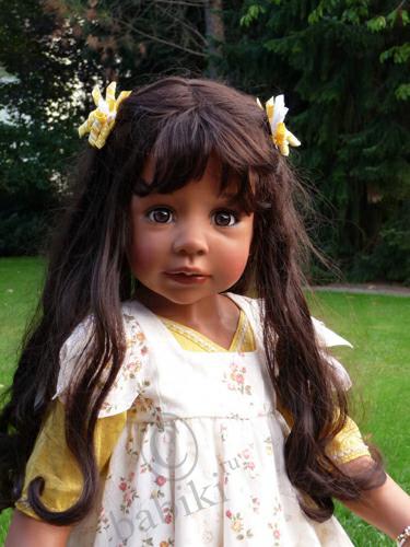 Хочу большие куклы. Кукла Ивонн Моники Левениг. Monika Levenig Мариэтта. Самая большая кукла.