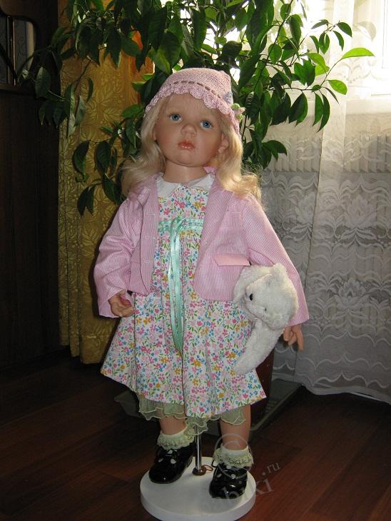 Birte (Варенька) - коллекционная кукла от Hildegard Gunzel (фото 5)