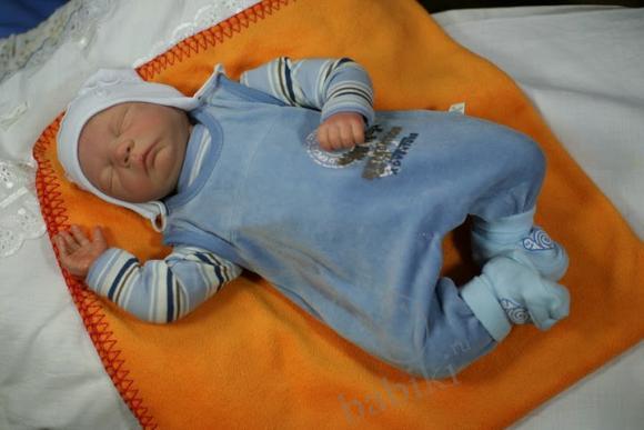 Полюбуйтесь мной. Куколка реборн - малыш Ной (фото 2)