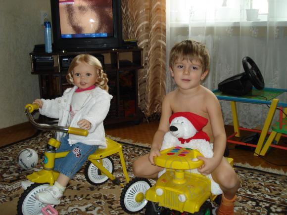 Моя красавица Кристиночка - коллекционная кукла (фото 6)