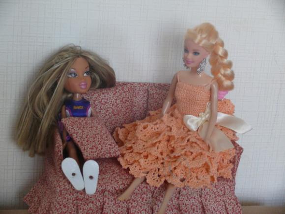 Вязаное платье для барби — Болталка и разговоры обо всем: жизнь (фото 5)