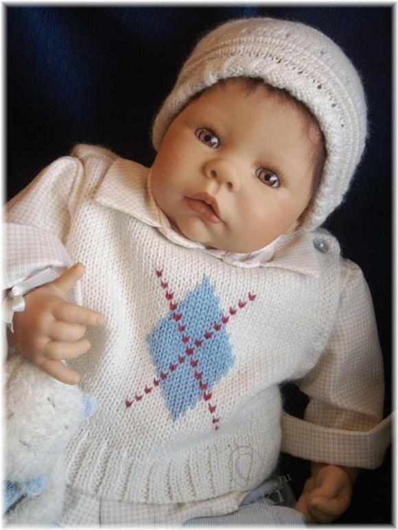 Продолжение темы - Наши мальчишки - коллекционная кукла Пауль от фирмы Цапф (фото 8)