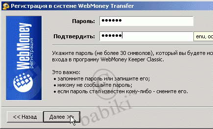 Программа WebMoney - помощь в установке и использовании | Бэйбики Программа WebMoney - помощь в установке и использовании (фото 2)
