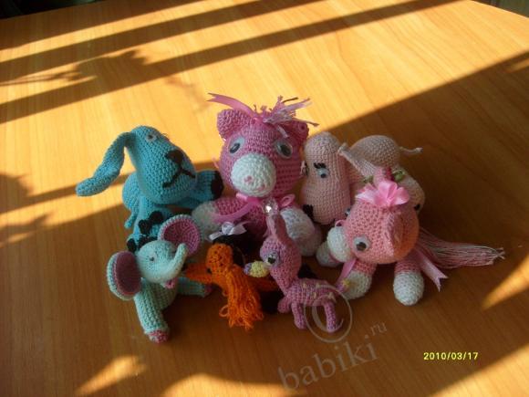 Новые жители нашего дома! - вязанные игрушки крючком (фото 8)