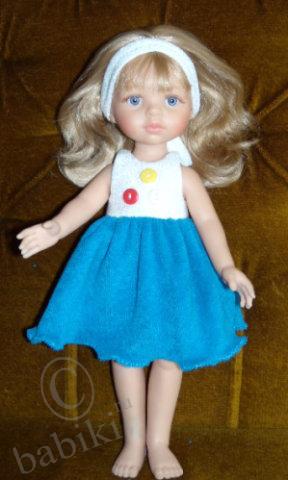 Выкройка одежды для куклы 32см - Paola Reina (фото 2)