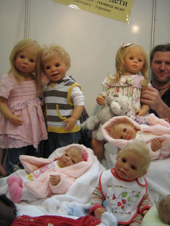 Выставка кукол в Москве апрель 2010 года (часть 2) | Бэйбики Выставка кукол в Москве апрель 2010 года (часть 2)