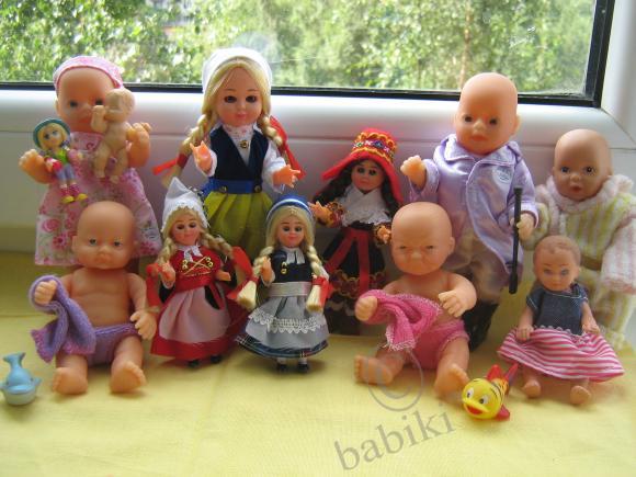 У меня дома появились маленькие пупсики - я от них в восторге