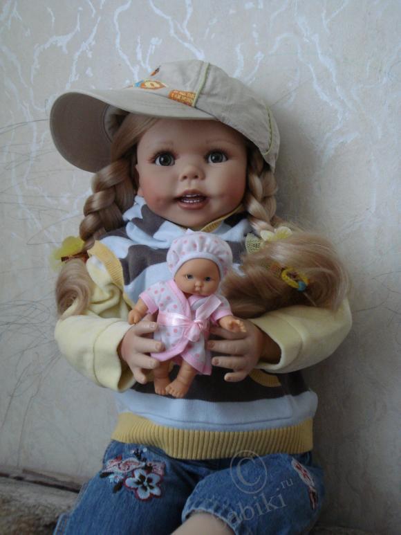 Моя красавица Кристиночка - коллекционная кукла (фото 8)