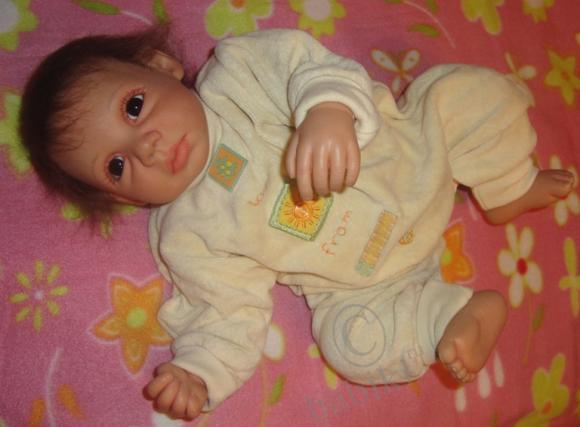 Моя коллекционная кукла - малышка Кристи от Герлинды Фезер (фото 3)