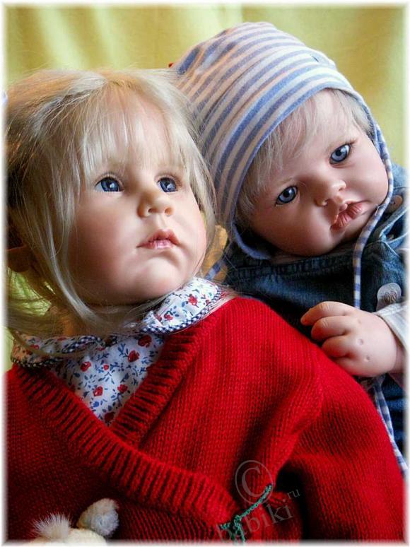 Коллекционная кукла от Хильдегард Гюнцель - Роземарие