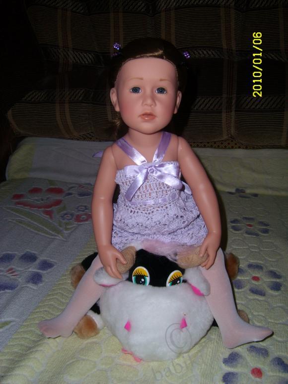 Милая Снегурочка | Бэйбики Милая Снегурочка — Куклы Gotz (Готц): Ханна (фото 5)