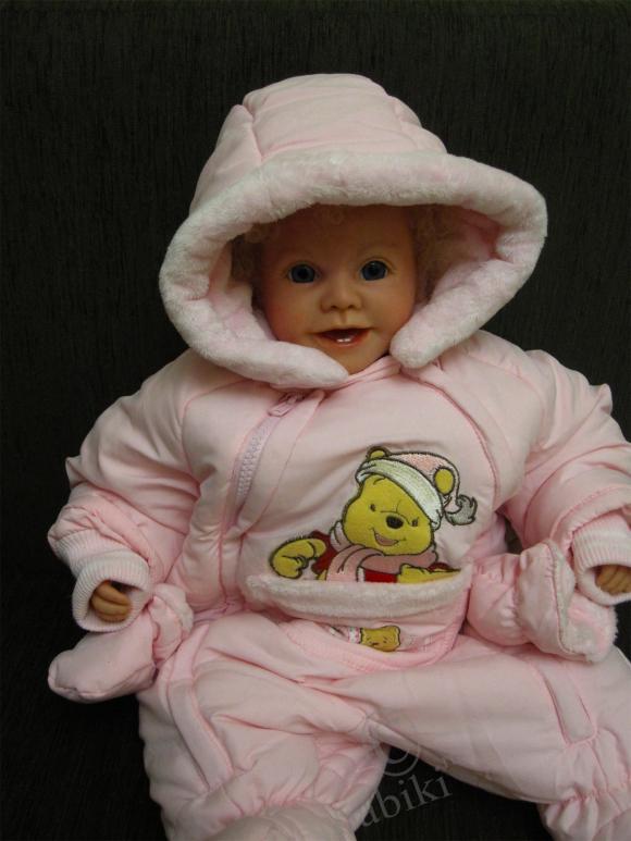Просили мальчика :)Позитивная малышка реборн из молда Эви Герлинды Фезер (фото 7)
