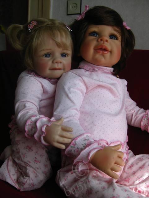 Сестрёнки, куклы от Моники Левениг | Бэйбики Сестрёнки, куклы от Моники Левениг