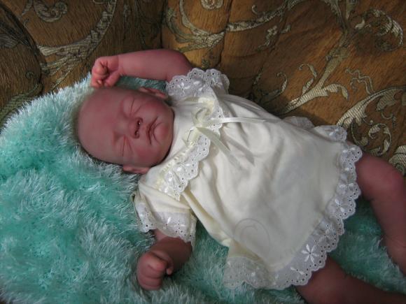 Малышка реборн Эмбер. Мама,погляди на меня (фото 2)