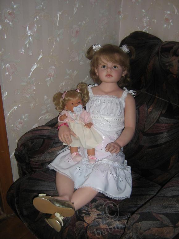 Моя любимая Анжелика на природу не попала, но в новом летнем платье хочет вам показаться (фото 6)