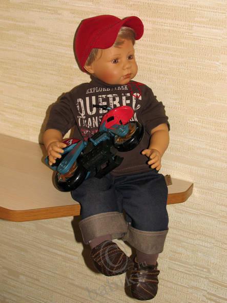 Продолжаем - куклы мальчишки, Макс от Zapf - пробуем новые образы (фото 2)