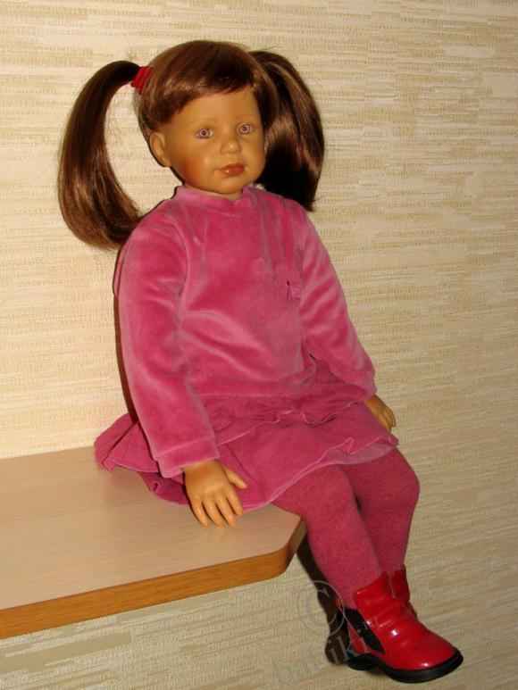 Коллекционные куклы ZAPF - Тася (фото в родном образе добавила) (фото 4)