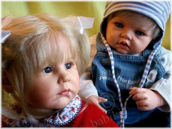 Коллекционная кукла от Хильдегард Гюнцель - Роземарие