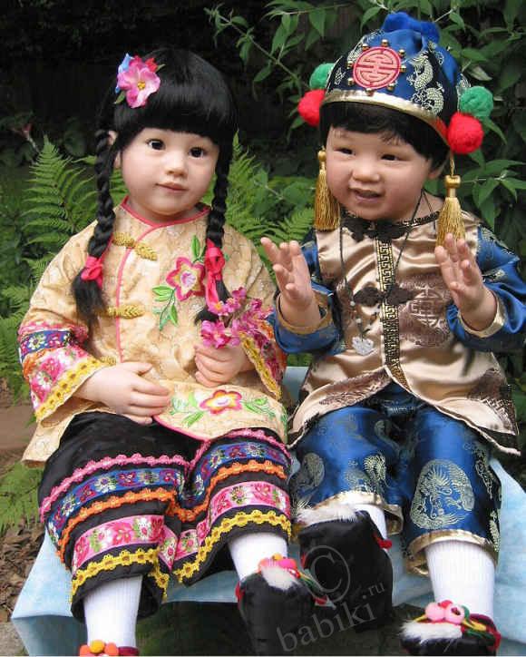 Очаровательные этнические куклы-дети от Ping Lau (фото 4)