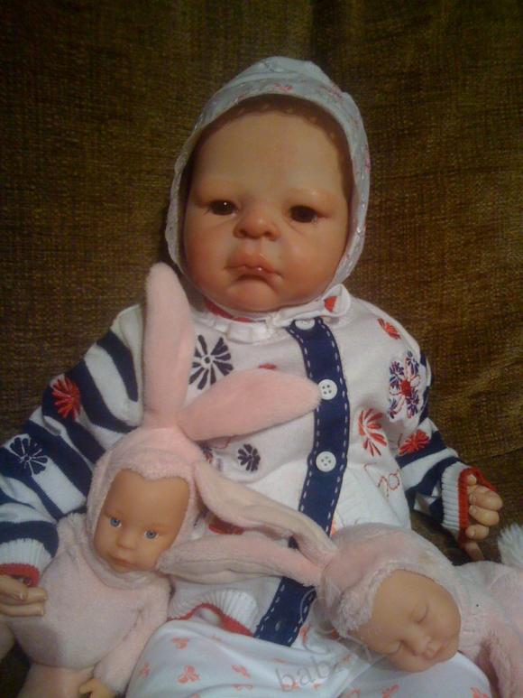 Мамочка малышки Дашеньки тоже прислала нам домашние фото (фото 5)