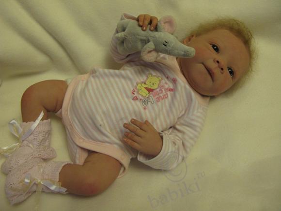 Кукла реборн Эстелька приехала домой. Счастью мамочки нет предела