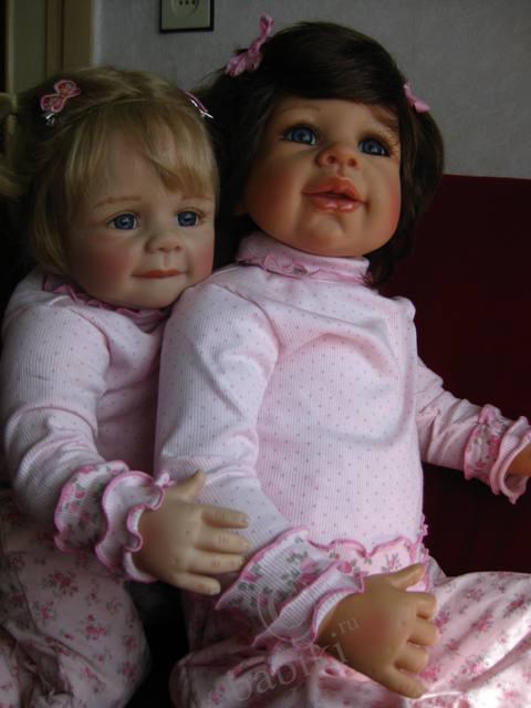 Сестрёнки, куклы от Моники Левениг | Бэйбики Сестрёнки, куклы от Моники Левениг