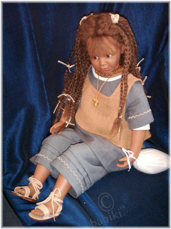 Экзотическая красавица Shawana от Bettina Feigenspann фирмы ZAPF (фото 3)