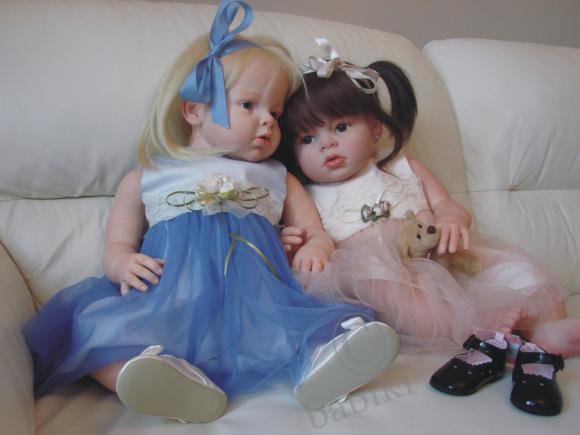 Две Аришки. Куклы реборн