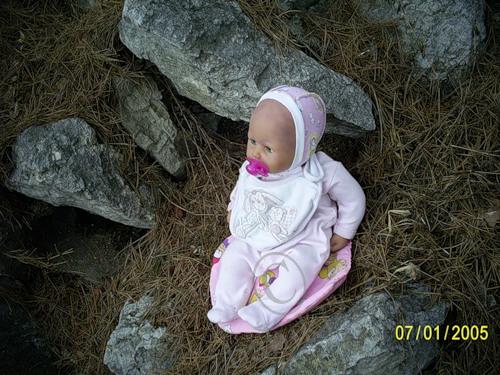 Моя спасённая кукла Беби Анабель Чернушечка (фото 5)