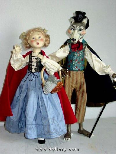 Куклы в образе. Красная Шапочка - от кукольных мастеров, коллекционные и авторские куклы (фото 5)