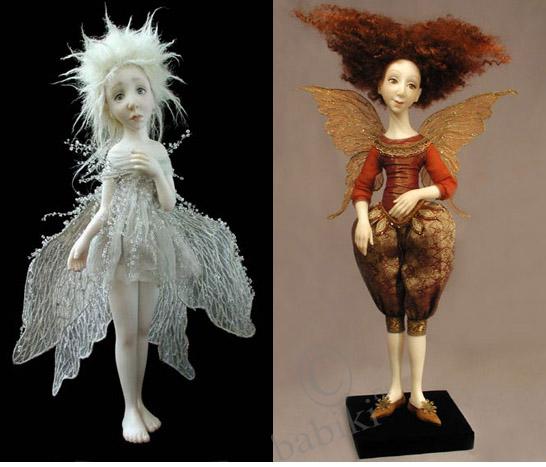 Немного о авторских куклах Екатерины Маньшавиной