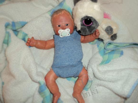 Снова Никитка - кукла из глины своими руками (фото 5)