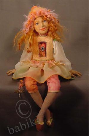 Авторские текстильные куклы Angela Jarecki dolls (фото 9)
