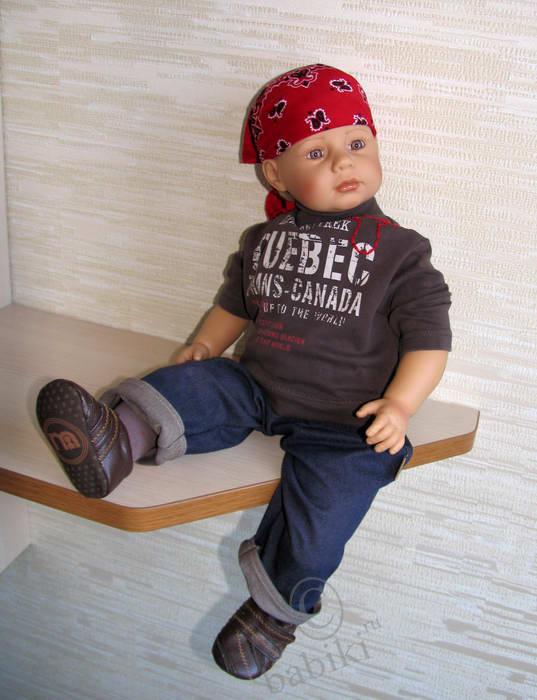 Продолжаем - куклы мальчишки, Макс от Zapf - пробуем новые образы (фото 5)