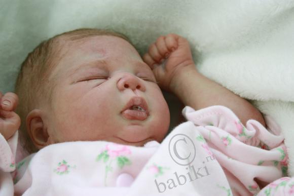 Крошка Мэддисон - реалистичный младенец реборн (фото 4)