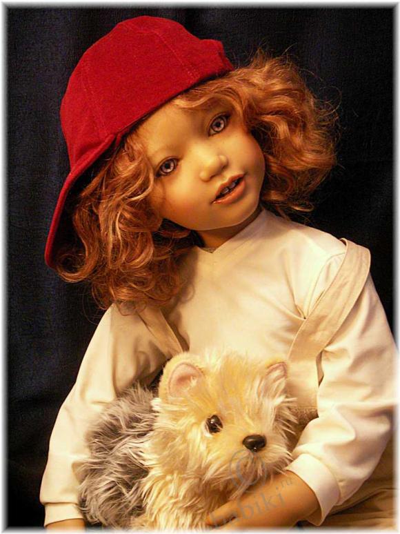 Коллекционная кукла от А. Химштедт Акки (фото 10)