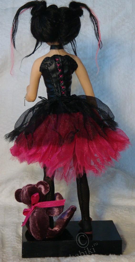 Девочка Эмо - Малина — Авторские куклы ручной работы: текстильные (фото 2)