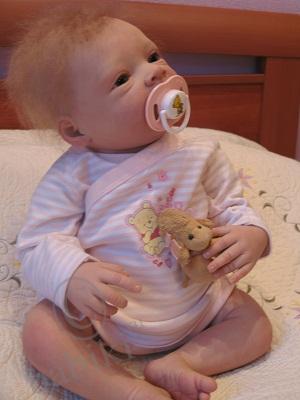 Кукла реборн Эстелька приехала домой. Счастью мамочки нет предела (фото 6)