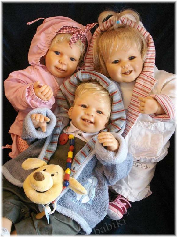 Позитивные куклы-детки от Кати Шнайдер и Рут Кунц! ПРОДОЛЖЕНИЕ