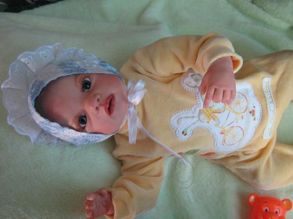 Сегодня появилась моя первая кукла - молд Дорин - Regina Swialkowski