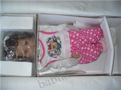 Моя малышка-кудряшечка, коллекционная кукла | Бэйбики Моя малышка-кудряшечка, коллекционная кукла